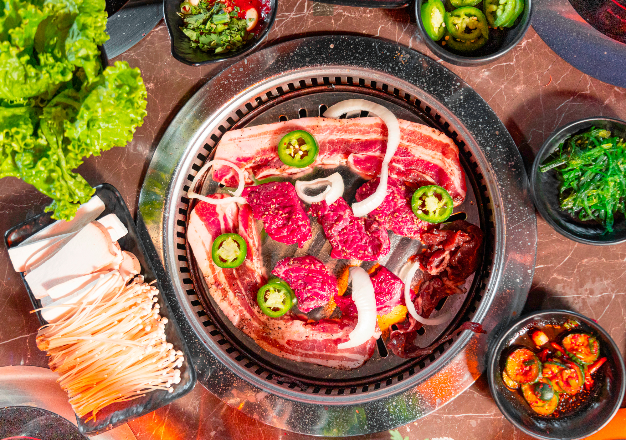 Ten Korean BBQ & Hot Pot, Hot Pot All You Can Eat